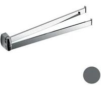 Colombo Design Trenta Portasalviette Doppio A Snodo Grafite Opaco Codice Prod: B30120gm