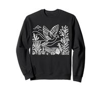 Colombo Inca Linework Ornitologo Felpa