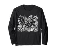 Colombo Inca Linework Ornitologo Maglia a Manica