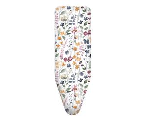 Colombo New Scal Colombo foderina di ricambio per asse da stiro 140x55cm (XL) - 2 strati: cotone 100% biologico e morbida imbottitura - clip ferma nodo - Colombo New Scal