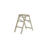 Colombo New Scal S.P.A. Sgabello woody 3 gradini pieghevole in legno Sgabello woody 3 gradini pieghevole in legno