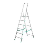 Colombo scala libellula 6 gradini in alluminio leggera con gradini antiscivolo