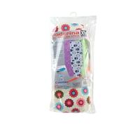 Colombo NEWSCAL Telo ASSE da Stiro Foderina in Tessuto Cotone con Elastico, Cm 140 X 60, Multicolore