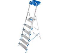 COLOMBO Scala Alluminio a Libretto Atlantica 6 Gradini Portata Massima 150 Kg Extra Large - S112A06P