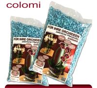 Colomi 2 X 1 L Substrato Per Piante Patented Per Orchidee | 4-8 Mm | Blu
