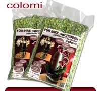 Colomi 2 X 1 L Substrato Per Piante Patented Per Orchidee | 4-8 Mm | Verde