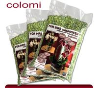 Colomi 3 X 1 L Substrato Per Piante Patented Per Orchidee | 4-8 Mm | Verde
