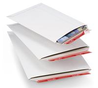 Busta a Sacco in Cartone Colompac - 31x44,5x3 cm - CP012.07 (Bianco Conf. 20)