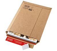 ColomPac CP010.03 - Busta da spedizioni, in cartone ondulato, 215 x 300 x 50 mm, colore: Marrone, 100 Pezzi