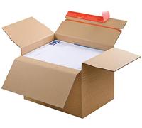 COLOMPAC - Cartone Di Spedizione Cartone Ondulato Din A4 Marrone