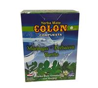 COLON - Tè Yerba Mate dal Paraguay. (Burrito, 17.64 oz.) Composto - Moringa- Kuatava - Burrito - 500 Grammi