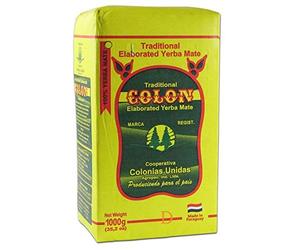 Colon Tradicional Yerba Mate 1 kg, Tè Mate dal Paraguay