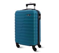 Colonel Tapioca - Valigie da Viaggio Cabina - Valigia da Viaggio - Adatta per Ryannair- Trolley Bagagli per Aereo Resistente con 4 Ruote a 360° e lucchetto, Verde, 55x40x20 cm, Valigia cabina