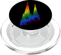 Colonia Cattedrale Silhouette LGBTQ Köln Cologne Germania PopSockets PopGrip per MagSafe