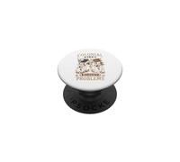Colonial Vibes Modern Problems Grafica Vintage PopSockets PopGrip Adesivo