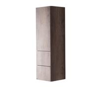 Colonna Bagno sospesa 35xh124 cm con Anta e Due Cassetti KLARA Varie Finiture