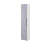Colonna sospesa da bagno 30x150 azzurro polvere con ripiani Furore
