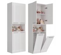 Colonna da bagno Nel 2K/DK, bianco lucido