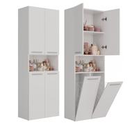 TOPESHOP NEL 2K DK BIEL MUEBLE DI BAÑO CON ALMACENAJE BLANCO