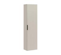 Colonna da Bagno sospesa NOXERA - 1 Porta - Beige Opaco - Altezza 140 cm