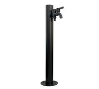 Colonna d'acqua cilindrica per esterni in acciaio inossidabile, rubinetto da giardino verticale per tubo dell'acqua antigelo, Palo per rubinetto idrante da giardino