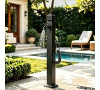 Colonna d'Acqua da Esterno con Rubinetto, Colonna d'Acqua Verticale in Acciaio Inossidabile, Idrante da Giardino Resistente al Gelo per il Lavaggio dell'Irrigazione del Prato(A,Height: 95cm/37.4in)