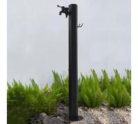 Colonna d'acqua da esterno con rubinetto indipendente e base pesante per una facile installazione in giardino, patio, cortile