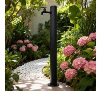 Colonna d'acqua da esterno indipendente con rubinetto Rubinetto per acqua da pavimento in acciaio inossidabile 304 Resistente al gelo Idrante per acque verticali(Single spout faucet Height: 95cm)
