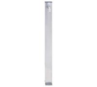 vidaXL Colonna d'Acqua da Giardino 100 cm Acciaio Inox Quadrata