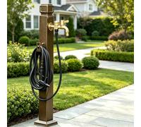 Colonna D'acqua Da Giardino Con Pistola A Spruzzo E Accessori