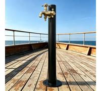 Colonna d'acqua da giardino esterna, rubinetto dell'acqua con idrante in acciaio inossidabile 304, supporto per rubinetto a colonna d'acqua indipendente per villa cortile parco