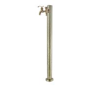 Colonna d'Acqua da Giardino, Fontanella a Colonna, Fontana d'Acqua da Cortile retrò con Rubinetto da Pavimento, Fontana Idrante Decorativa per Giardino, Irrigazione/Lavaggio Auto(Bronze)