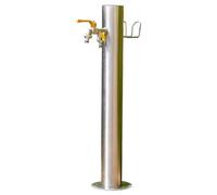 Colonna d'acqua da giardino in acciaio inossidabile 304 con rubinetto in ottone Rubinetto a pavimento per irrigazione Resistente al gelo verticale idrante antincendio Standpipe