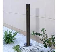Colonna d'acqua da giardino in acciaio inox, rubinetto antigelo per esterni, fontana rotonda da giardino per irrigazione e irrigazione, 950 mm x 60 mm, design resistente ed elegante