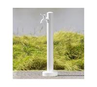 Colonna d'acqua da giardino in acciaio inox, tubo autoportante per una facile irrigazione, lavaggio auto e irrigazione dei fiori