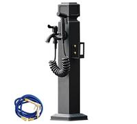Colonna d'acqua da giardino Rubinetto per esterni Fontana decorativa a doppio beccuccio verticale con pistola a spruzzatore per soluzioni di irrigazione e irrigazione efficienti