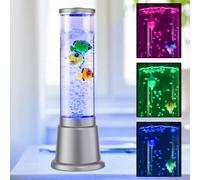Colonna D'Acqua di Acqua Piantana Dekofische Lampada da Tavolo LED Cambio Colore