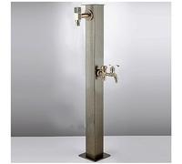 Colonna d'acqua esterna Fontana da giardino Dispenser d'acqua per patio con supporto per tubo e rubinetto in rame Rubinetto per irrigazione prato Sistema di irrigazione per giardino