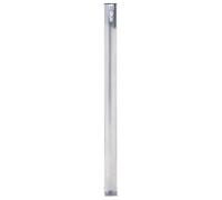 Colonna d'acqua in acciaio inox da 60 cm, per il giardino, alta colonna d'acqua in acciaio inox, ideale per prati e giardini, durevole e resistente alle intemperie