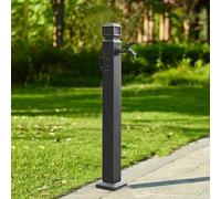 Colonna d'acqua indipendente del giardino con il rubinetto, fontana decorativa per il cortile