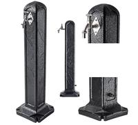 Colonna d'acqua KADAX in plastica, colonna rubinetto da giardino, rubinetto
