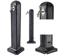 Colonna d'acqua KADAX in plastica, colonna rubinetto da giardino, rubinetto