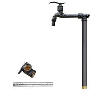 Colonna d'acqua per esterni in ottone antigelo, colonna di alimentazione verticale per rubinetto adatta a tutte le stagioni con protezione da sole e vento per giardini