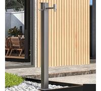 Colonna d'acqua per esterni, rubinetto autoportante, rubinetto verticale da giardino per un facile accesso e installazione, perfetto per l'irrigazione del giardino e la cura delle piante
