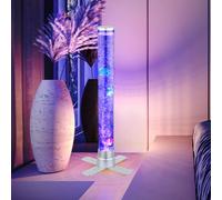 Colonna D'Acqua Piantana di Acqua RGB LED Cambiacolore Pesci Sfere Lampada