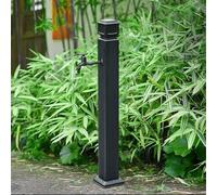 Colonna d'acqua verticale da giardino autoportante in lega di alluminio per irrigazione e lavaggio efficienti