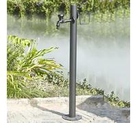Colonna d'acqua verticale da giardino in acciaio inox 304 - Fontana d'acqua da pavimento per patio, cortile e giardino, design moderno del paesaggio