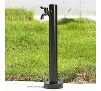 Colonna d'acqua verticale per esterni,Portatubo quadrato antigelo con rubinetto,Fontana decorativa con erogatore d'acqua e idrante,per esterni patio cortile prato
