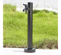 Colonna d'acqua verticale per esterni,Portatubo quadrato antigelo con rubinetto,Fontana decorativa con erogatore d'acqua e idrante,per esterni patio cortile prato