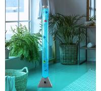 Colonna di Acqua Lampada Decorativa D'Acqua LED Lato Decorazione Pesci Cambio